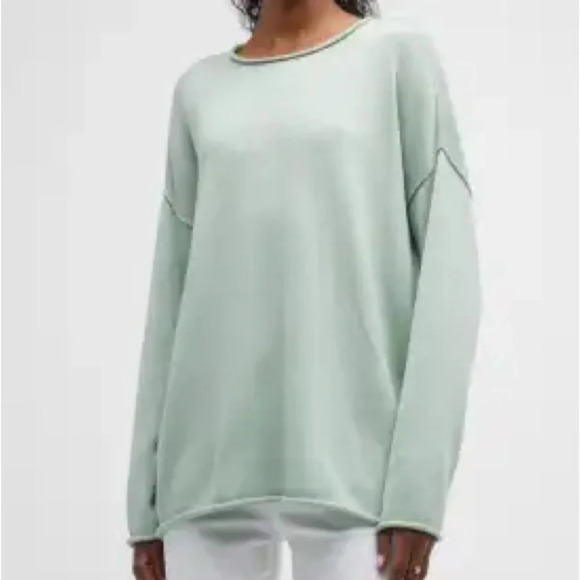 Eileen Fisher Petite Crewneck Drop Shoulder Pullover Sweater Size Small Petite - Picture 1 of 9